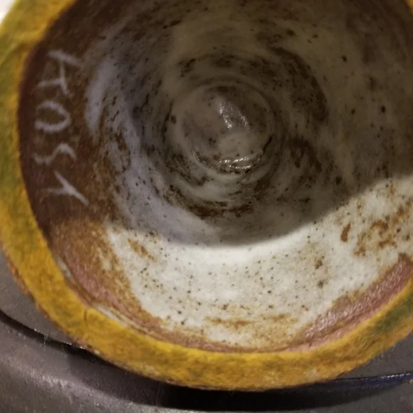 Vintage Mid Century Modern Ceramic Vase by Marguerite Rost - Picture 10 of 15